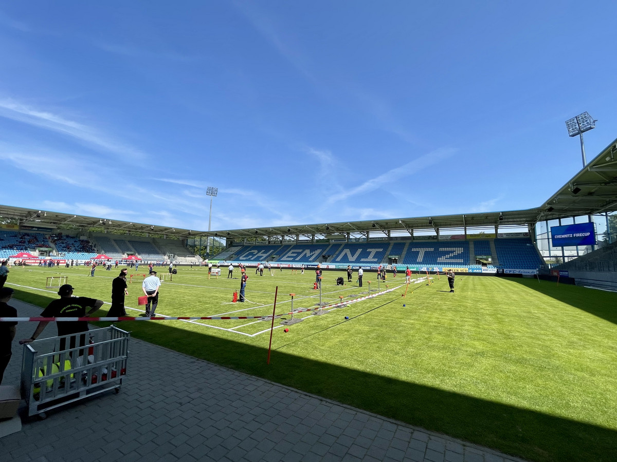  Foto zu Chemnitz 2025: Volunteer report: The Fire Cup 2025 at the CFC Stadium 